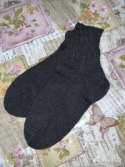 Носки ручной вязки