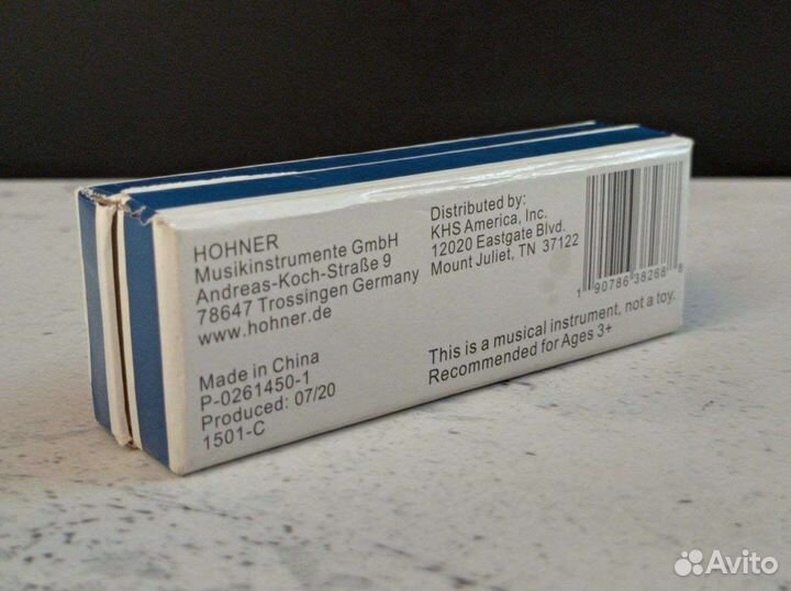Губная гармошка Hohner Blues Band