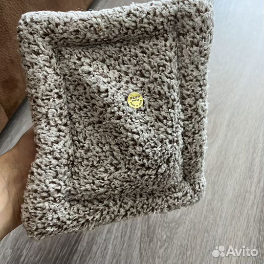 Кот белый из меха