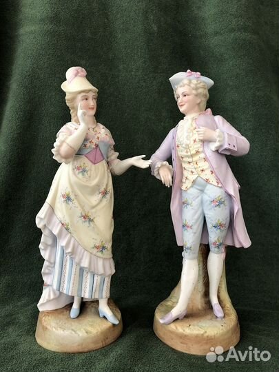 Парные статуэтки. Drezden Area Decorating Studio