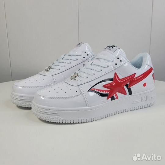 Кроссовки Bape Sta мужские, натуральная кожа