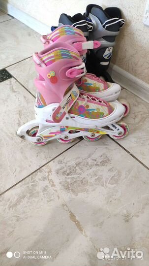 Детские раздвижные ролики 30-33, 34-37