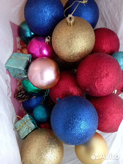 Пакет игрушек+гирлянда