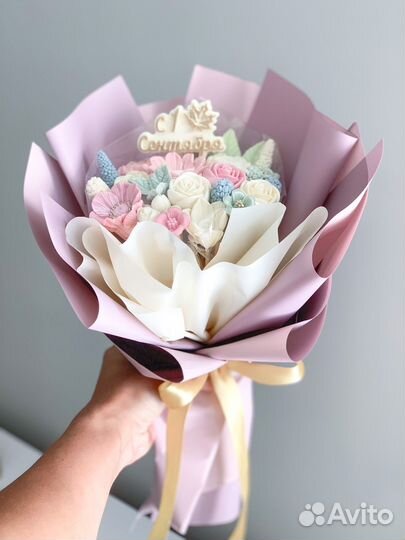 Шоколадный букет на 1 сентября, сладкий букет