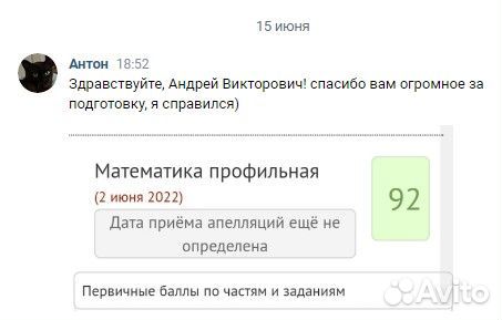 Репетитор: математика, физика, информатика
