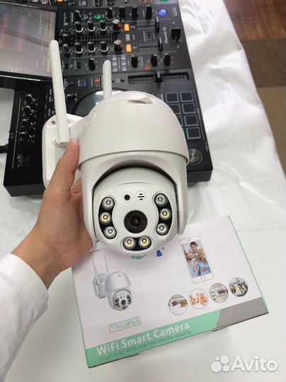 Видеонаблюдение. Поворотная камера с wifi модулем