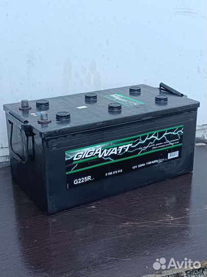 Аккумулятор грузовой 225ah бу
