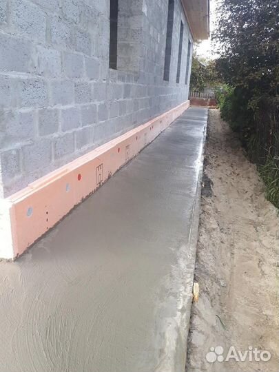 Фундаменты и отмостки