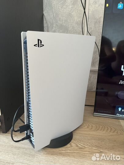 Sony playstation 5 ps5 с дисководом 2 джойстика