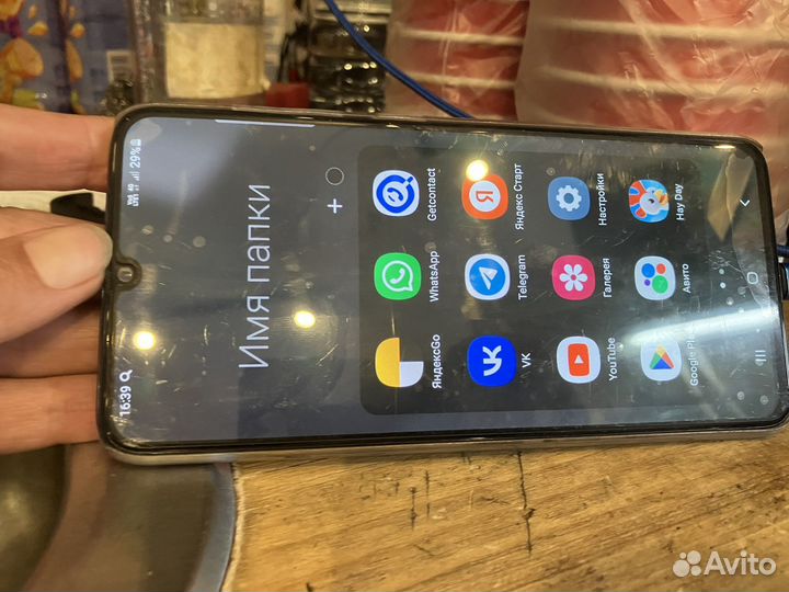 Экран оригинал самсунг а70