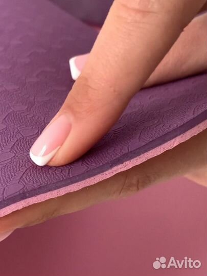 Коврик для йоги новый в чехле