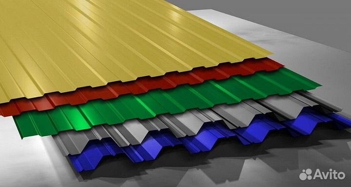 Профилированный лист для гаража