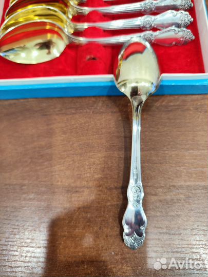 Ложки Серебряная роза 6 шт.мельхиор