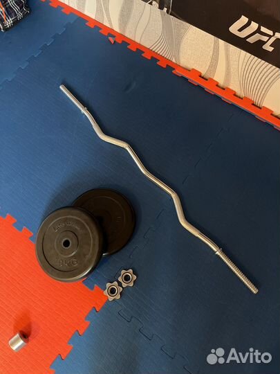 Разборная штанга 25 кг