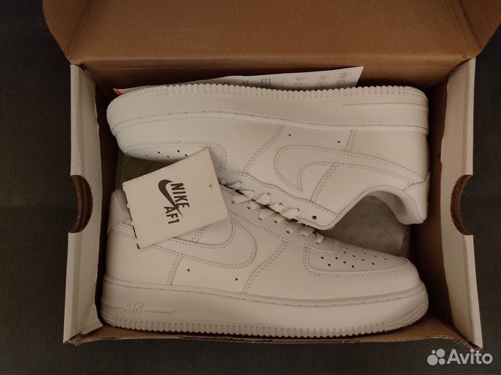 Кроссовки мужские nike air force 1 Белые