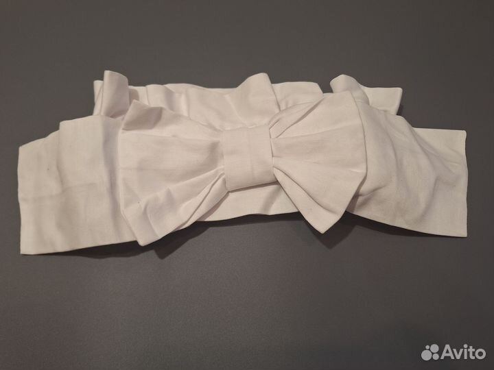 Бант на конверт на выписку из роддома