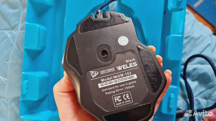 Игрoвaя мышь Qсyber Wеlеs