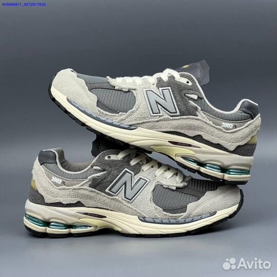 Кроссовки New Balance 2002R Светлые (Арт.21131)