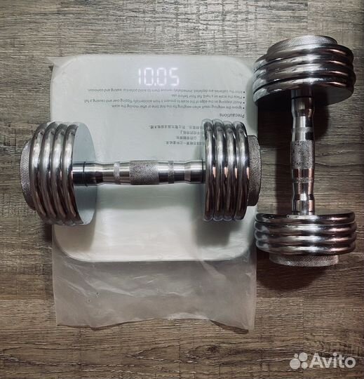 Гантели разборные Torneo 20 кг (2х10кг)