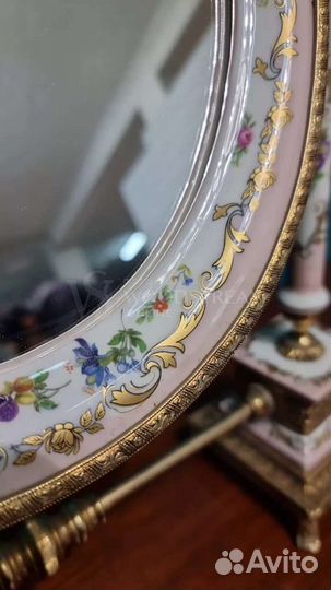 Зеркало будуарное. Винтаж