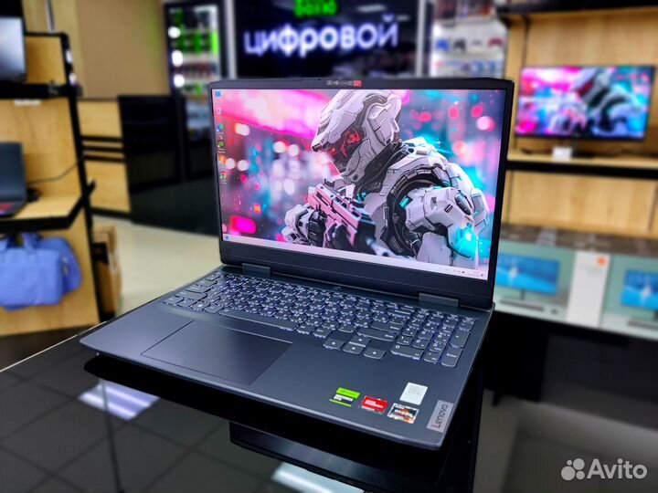 Новый игровой Lenovo RyZen5/16gb/512gb/RTX 4050