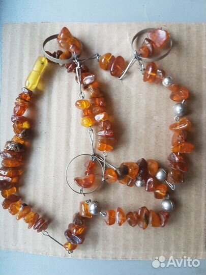 Бусы натуральные камни