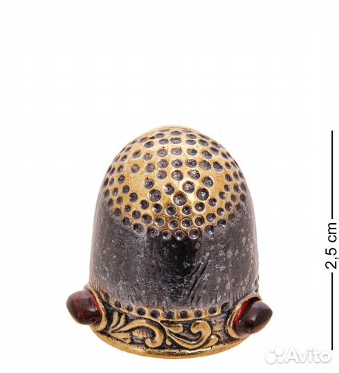 Наперсток Палец (латунь, янтарь) A2180258