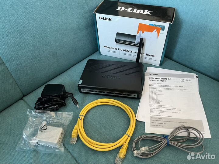 Роутер-модем D-link DSL-2640U