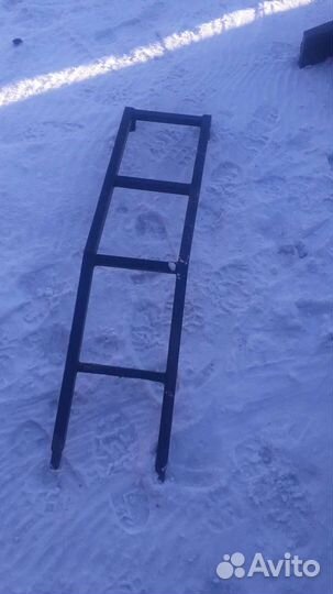 Силовые бампера багажнек на ниву