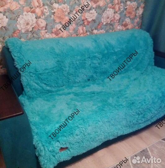 Покрывало плед пушистый