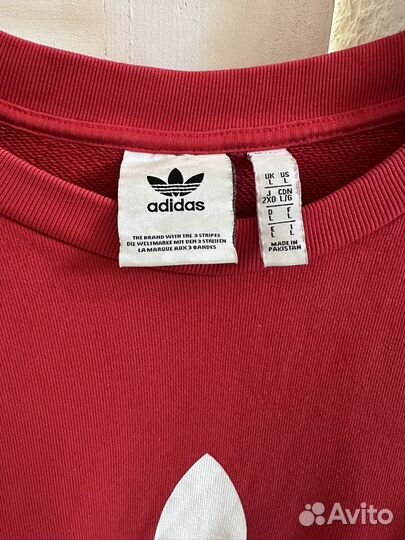 Оригинальная толстовка Adidas Big Logo