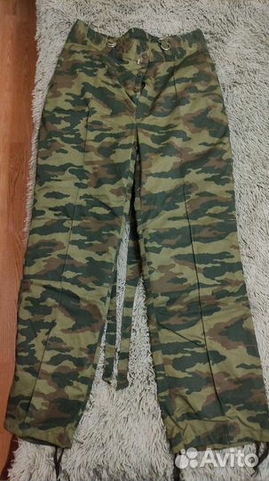 Штаны зимние камуфлированные (ватники)