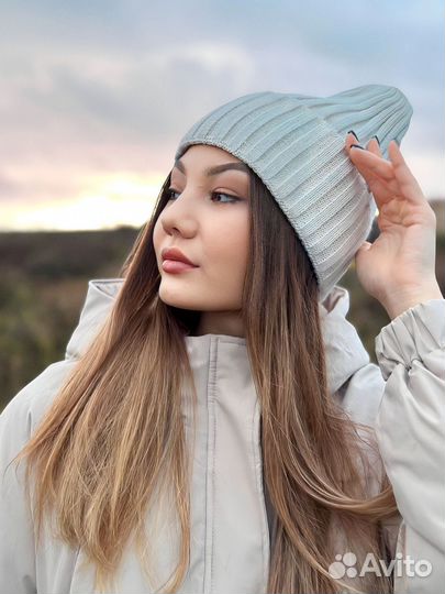 Шапка бини зимняя