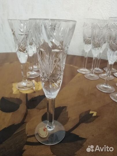 Рюмки, Дятьковский хрусталь,СССР,1985 год