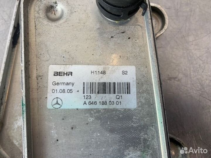 Радиатор масляный Mercedes C-Class W203 OM646 2.2