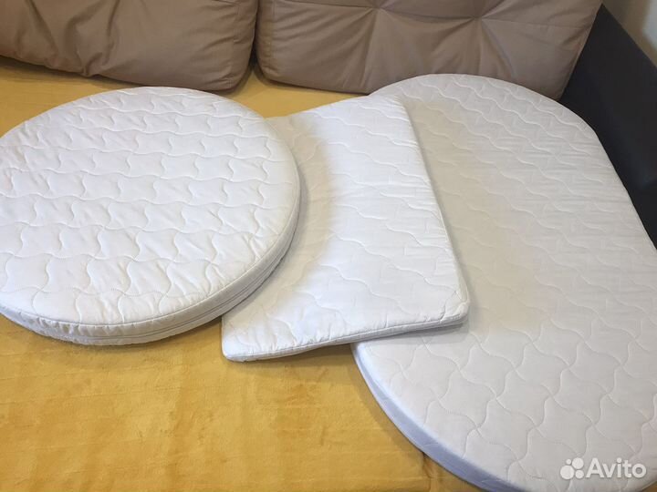 Матрас детский круглый и овальный