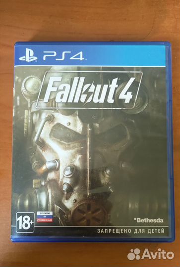 Диск Fallout 4 для ps4, ps5