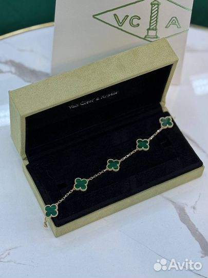 Браслет van cleef золото