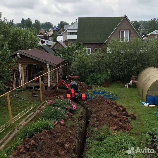 Услуги мини экскаватора