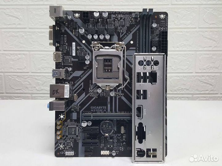 Плата s1151-v2 gigabyte H310M H (Intel H310)(DDR4)