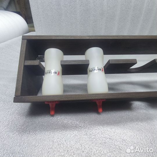 Поилка для козлят и ягнят с бутылками Меласти