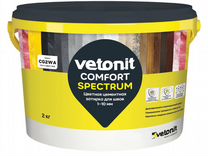 Цветная цементная затирка Vetonit comfort
