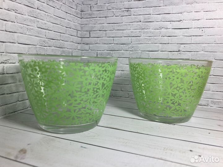 Салатницы стеклянные