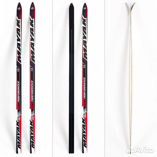 Беговые подростковые лыжи 150см