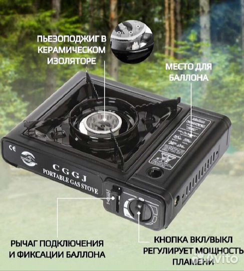 Газовая плита туристическая