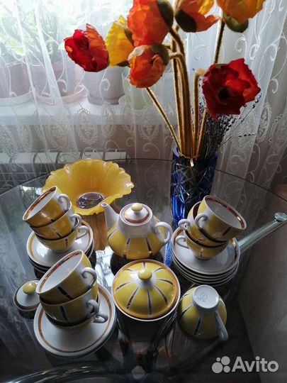 Чайный сервиз СССР фарфор