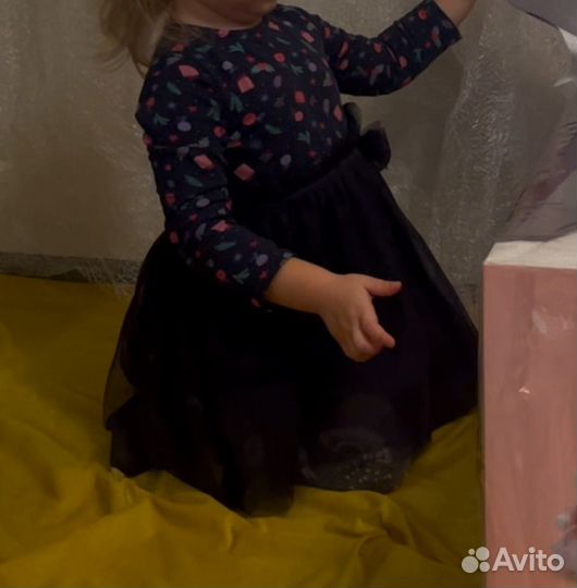 Платье для девочки 92