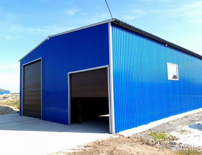 Ангар под ключ от производителя