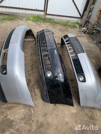 Бампер передний Ауди а4б5 рестайлинг