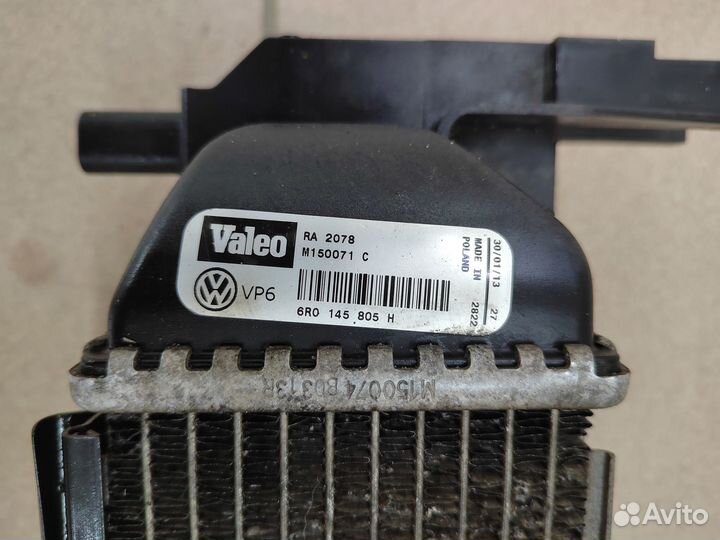 Радиатор интеркулера VAG Audi, Skoda 6R0145805H